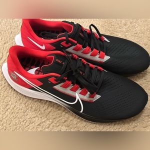 Nike Men's Air Zoom Pegasus 38 Georgia GA DAWGS Bulldogs Running Shoes sz 14